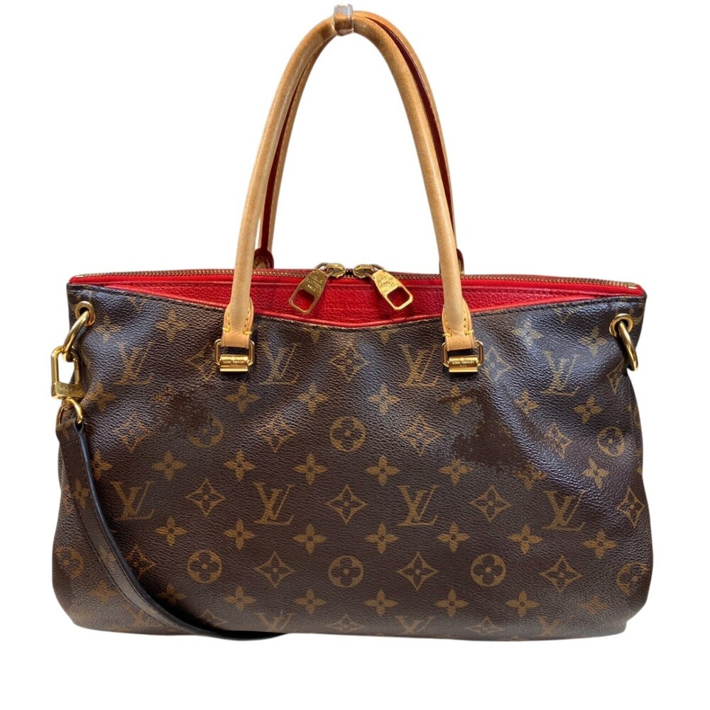 Louis Vuitton Pallas MM Handbag, Monogram Canvas, M41148
